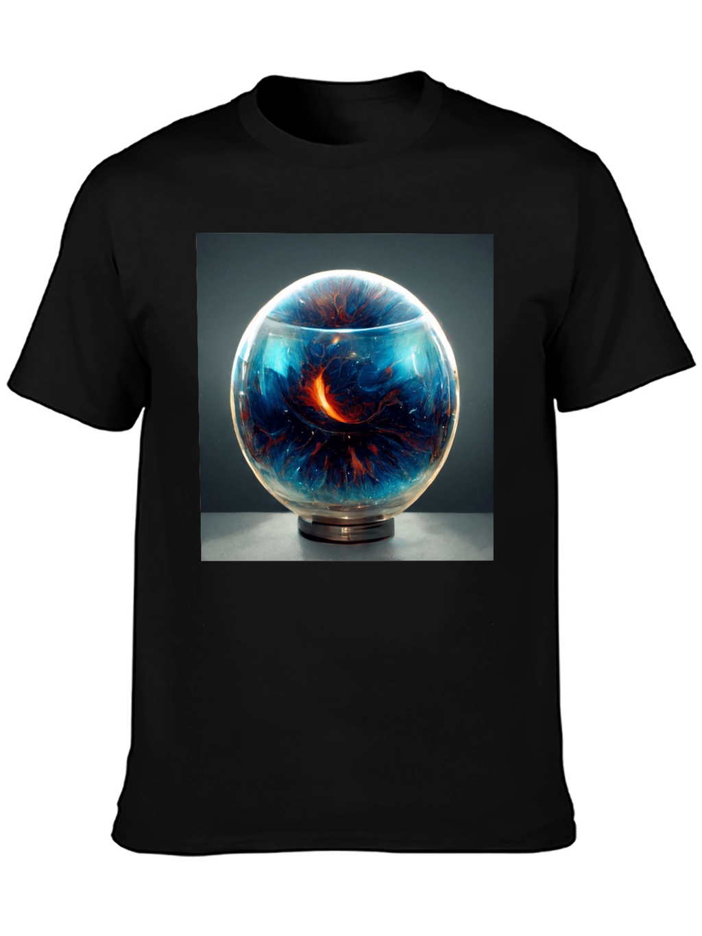 Cosmic Orb T-Shirt - Unique Graphic Tee