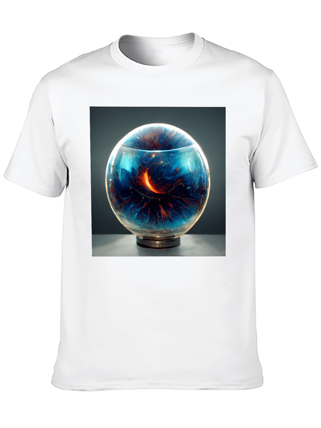 Cosmic Orb T-Shirt - Unique Graphic Tee