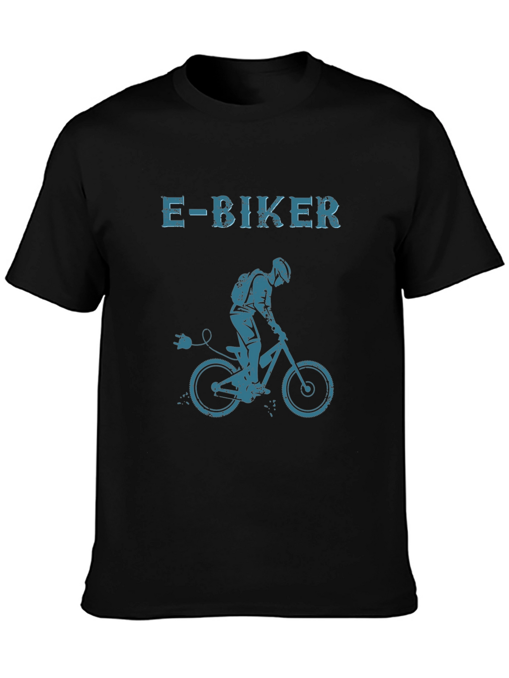 E-Biker Graphic T-Shirt - Electric Bike Rider Tee