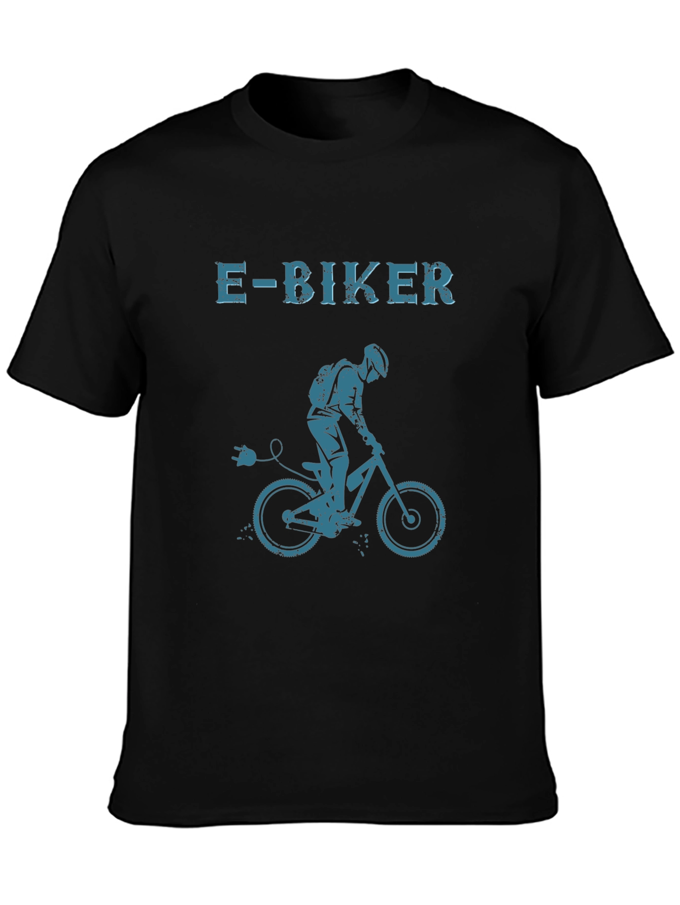 E-Biker Graphic T-Shirt - Electric Bike Rider Tee