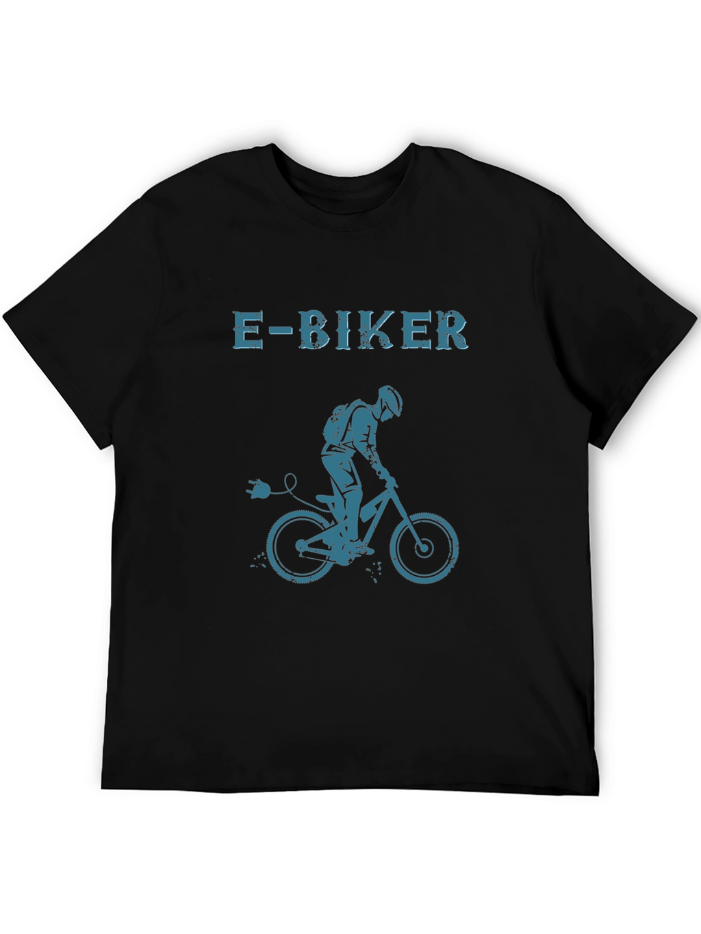 E-Biker Graphic T-Shirt - Electric Bike Rider Tee