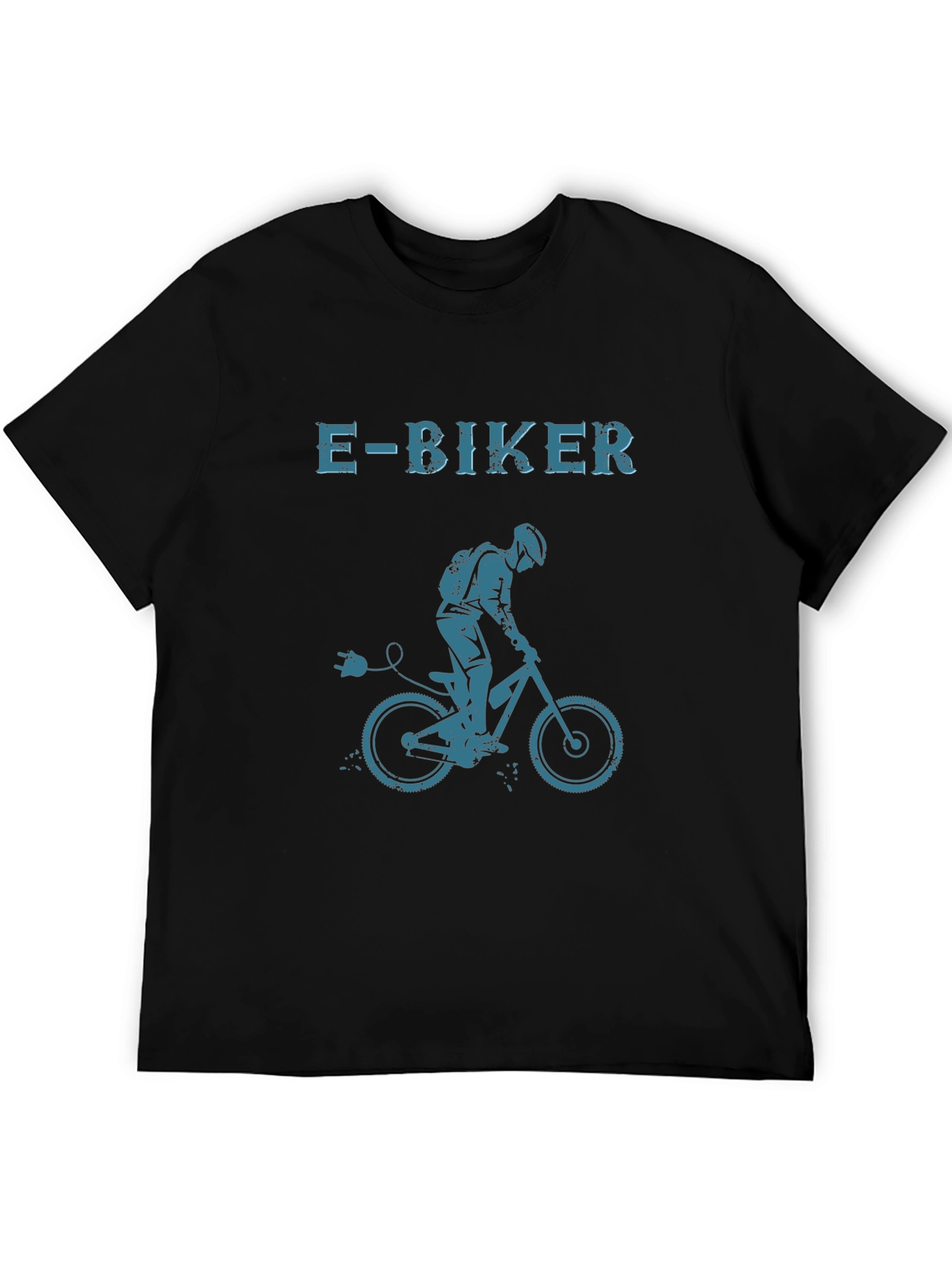 E-Biker Graphic T-Shirt - Electric Bike Rider Tee