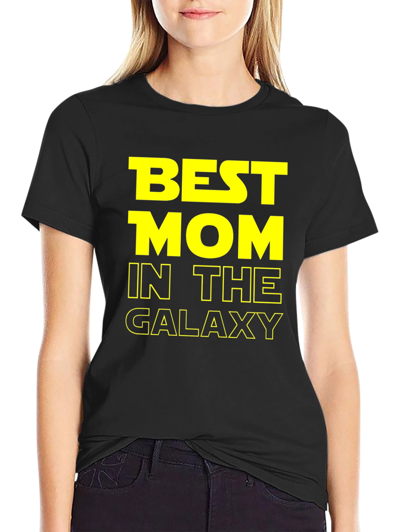 Best Mom in the Galaxy Graphic Tee