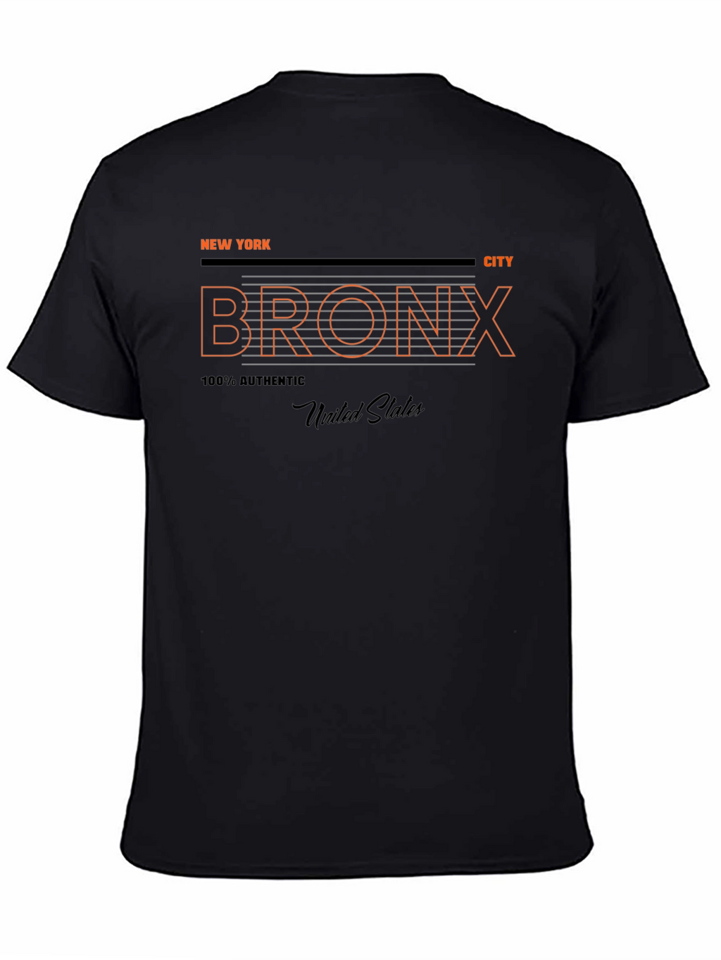 Bronx NYC Graphic Tee - Urban Style Cotton T-Shirt