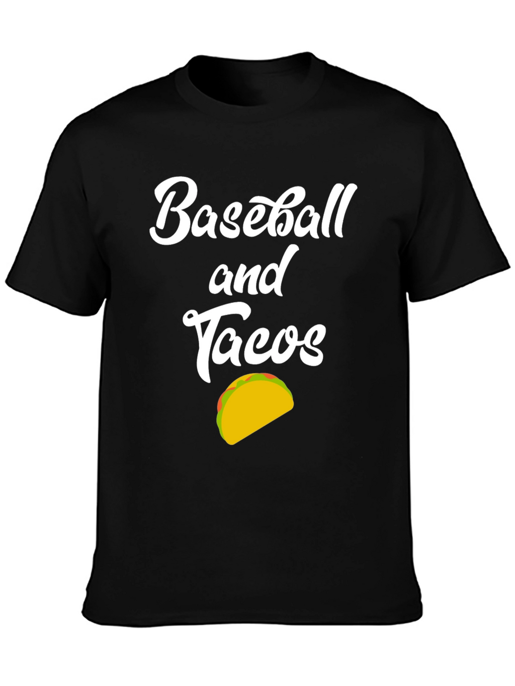 Baseball and Tacos Graphic T-Shirt
