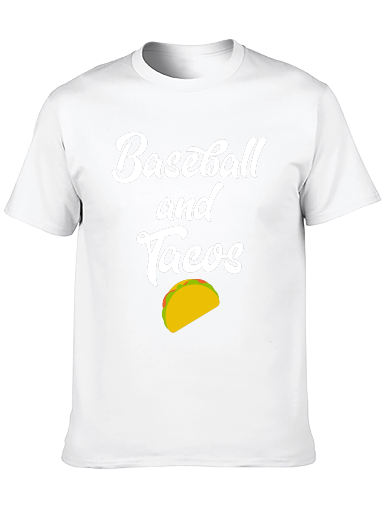 Baseball and Tacos Graphic T-Shirt