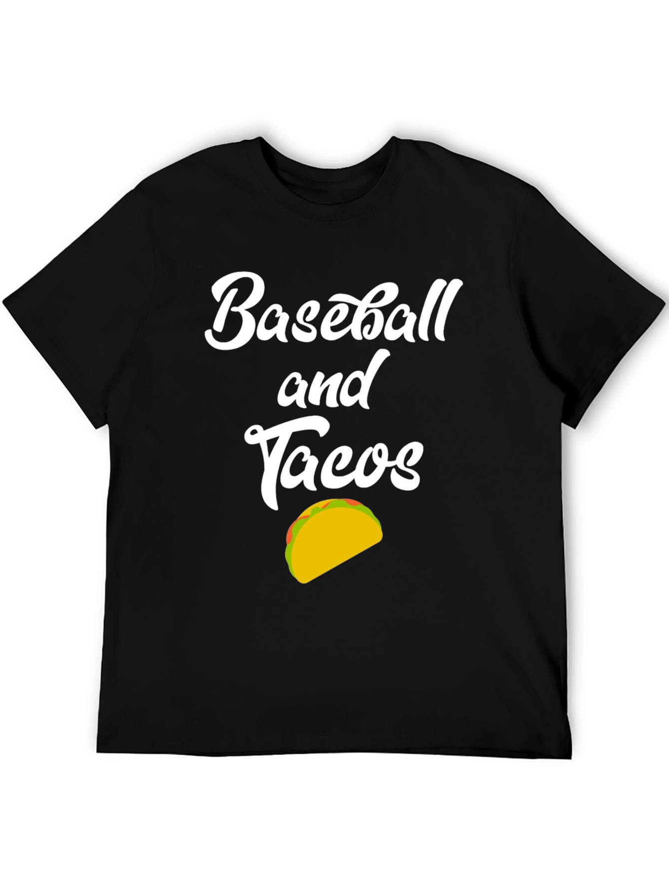 Baseball and Tacos Graphic T-Shirt