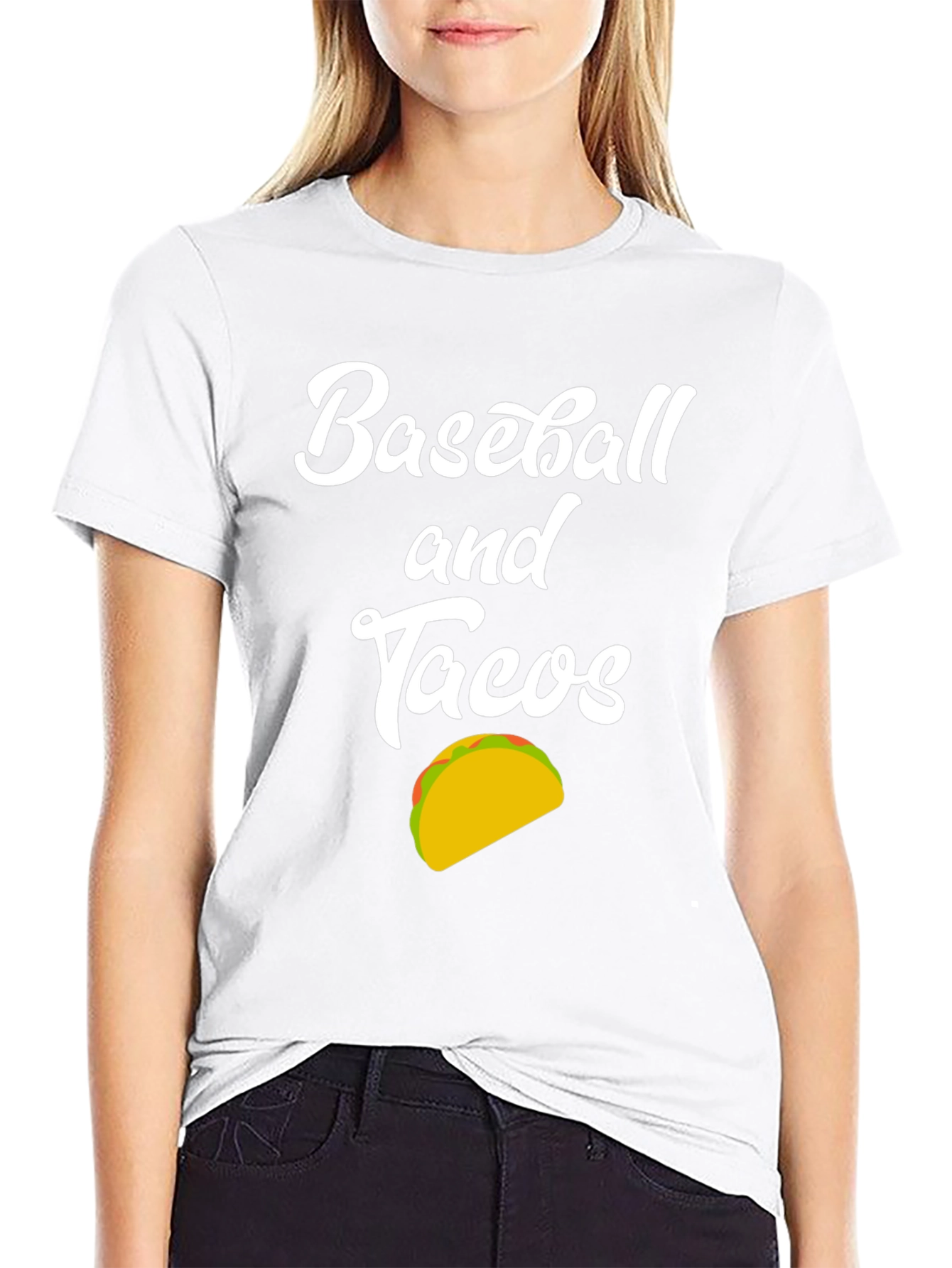 Baseball and Tacos Graphic T-Shirt
