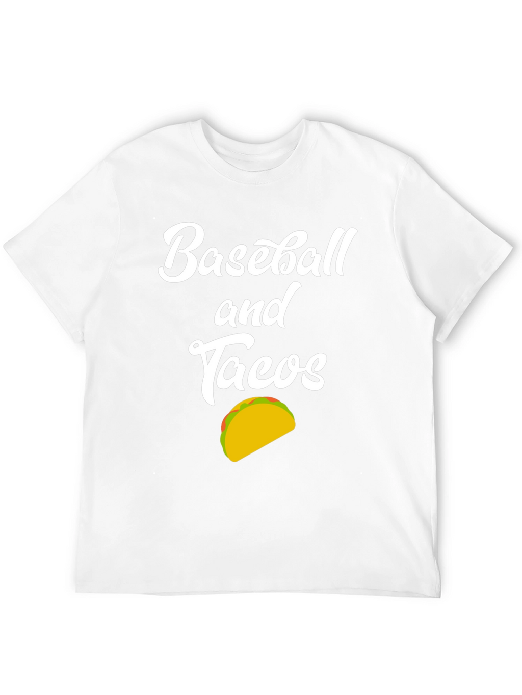 Baseball and Tacos Graphic T-Shirt