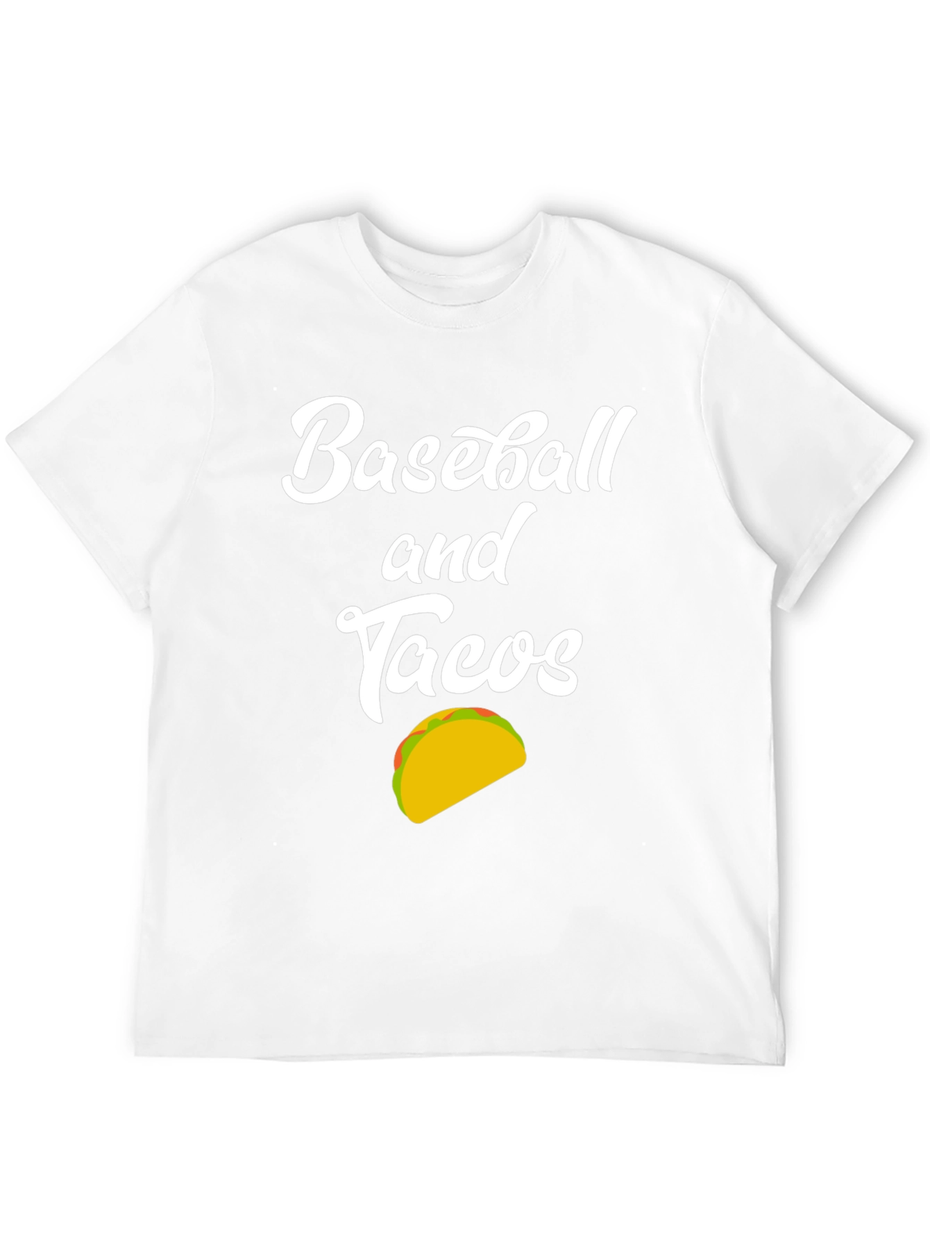 Baseball and Tacos Graphic T-Shirt