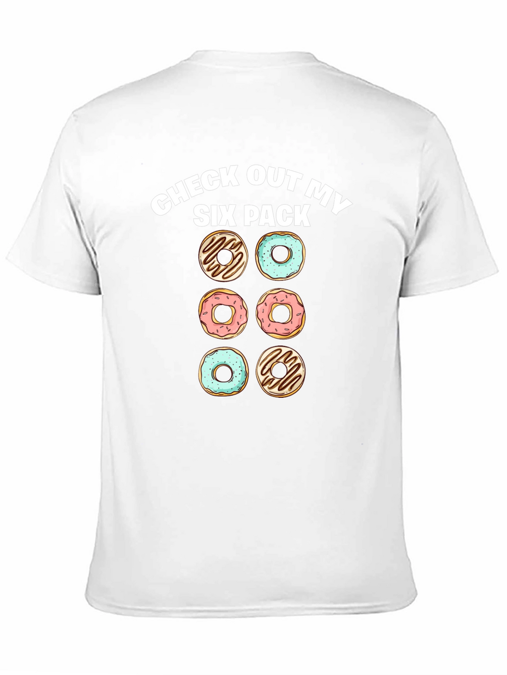 Six Pack Donuts Mens Graphic Tee