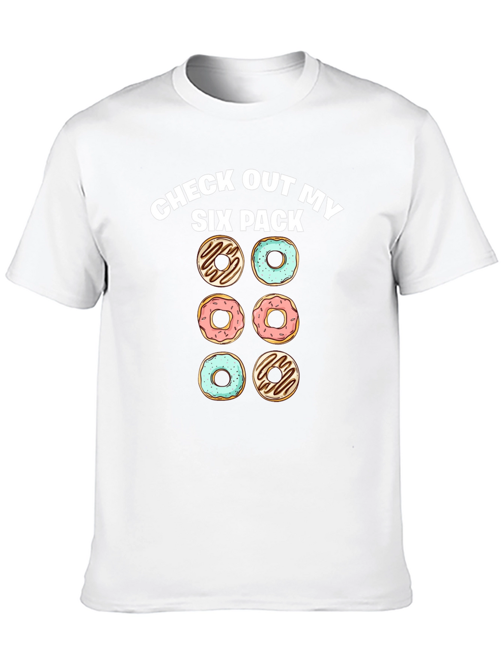 Six Pack Donuts Mens Graphic Tee