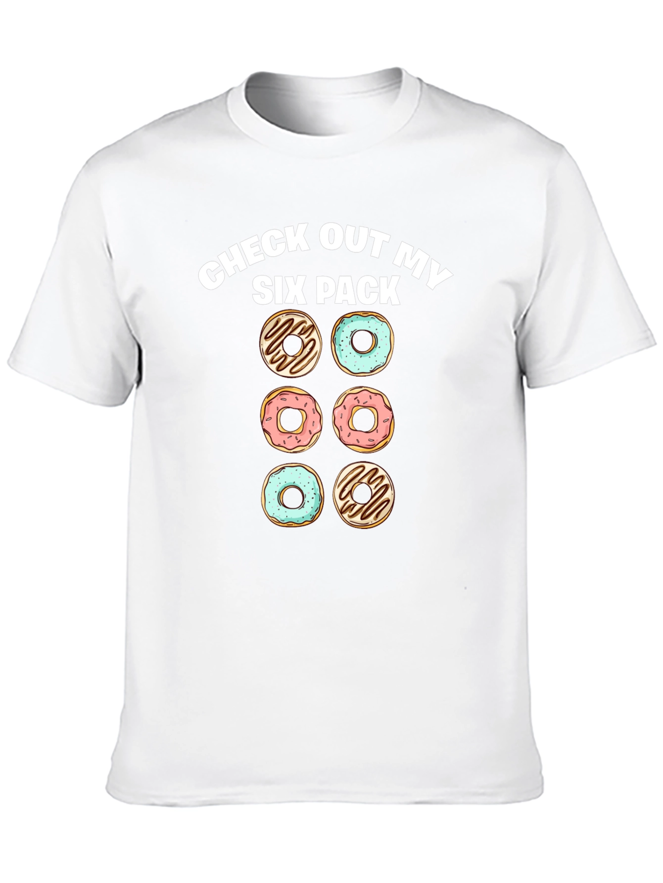 Six Pack Donuts Mens Graphic Tee
