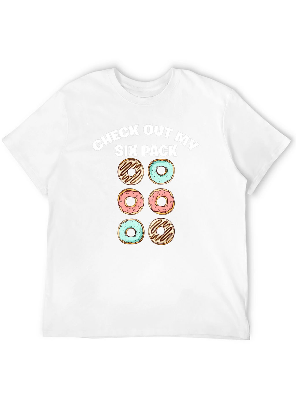 Six Pack Donuts Mens Graphic Tee