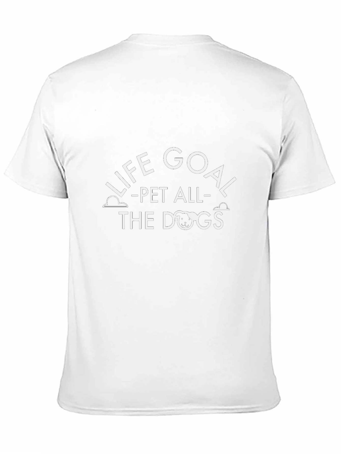 Life Goal Pet All The Dogs Black Graphic Tee