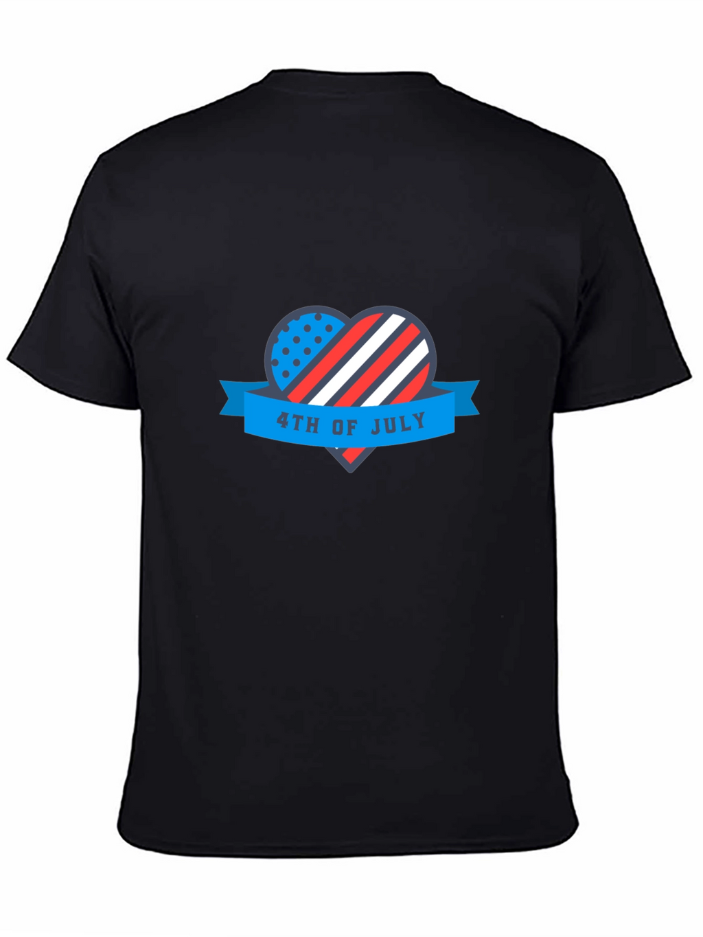 Patriotic 4th of July Heart T-Shirt