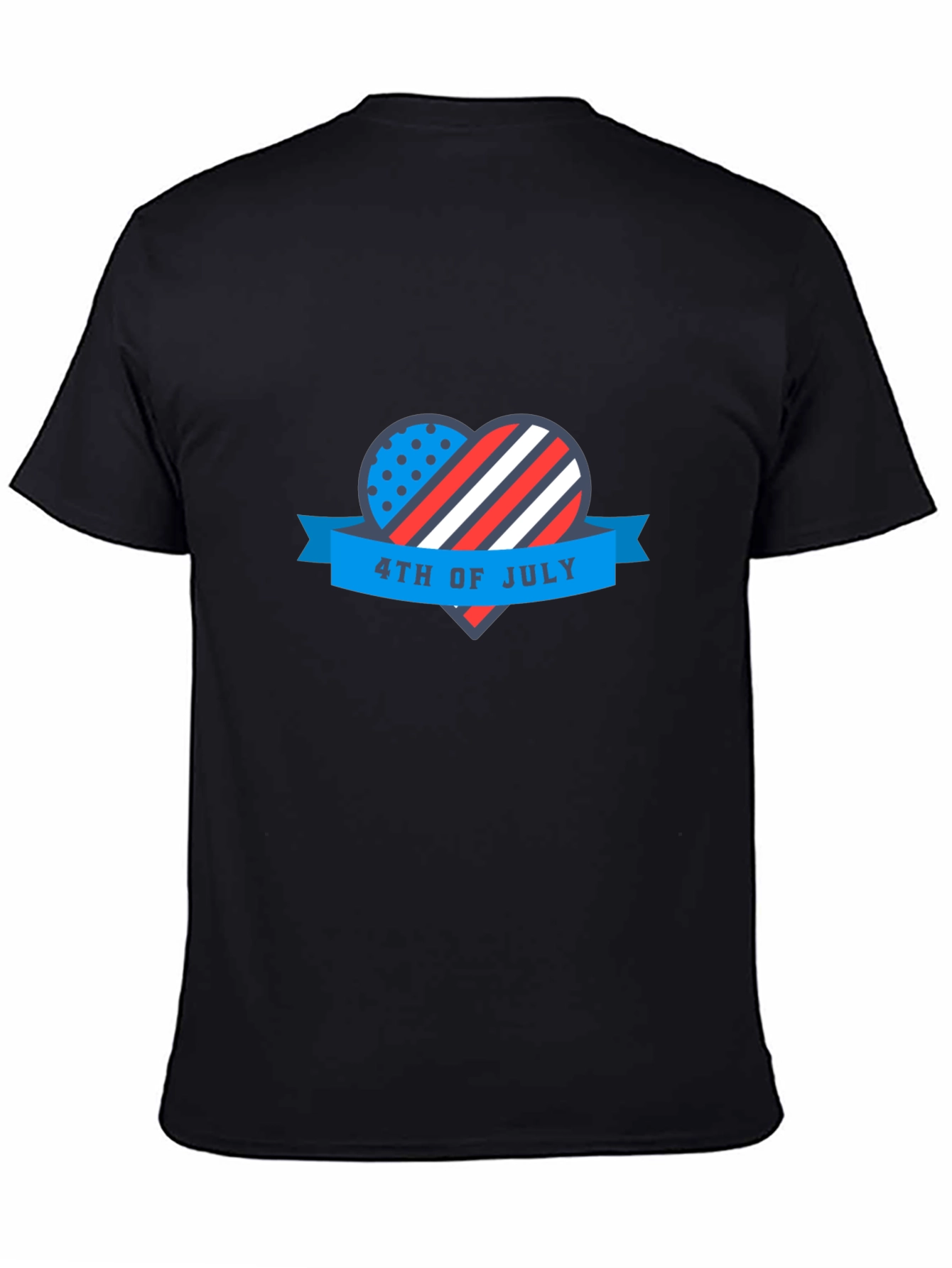 Patriotic 4th of July Heart T-Shirt