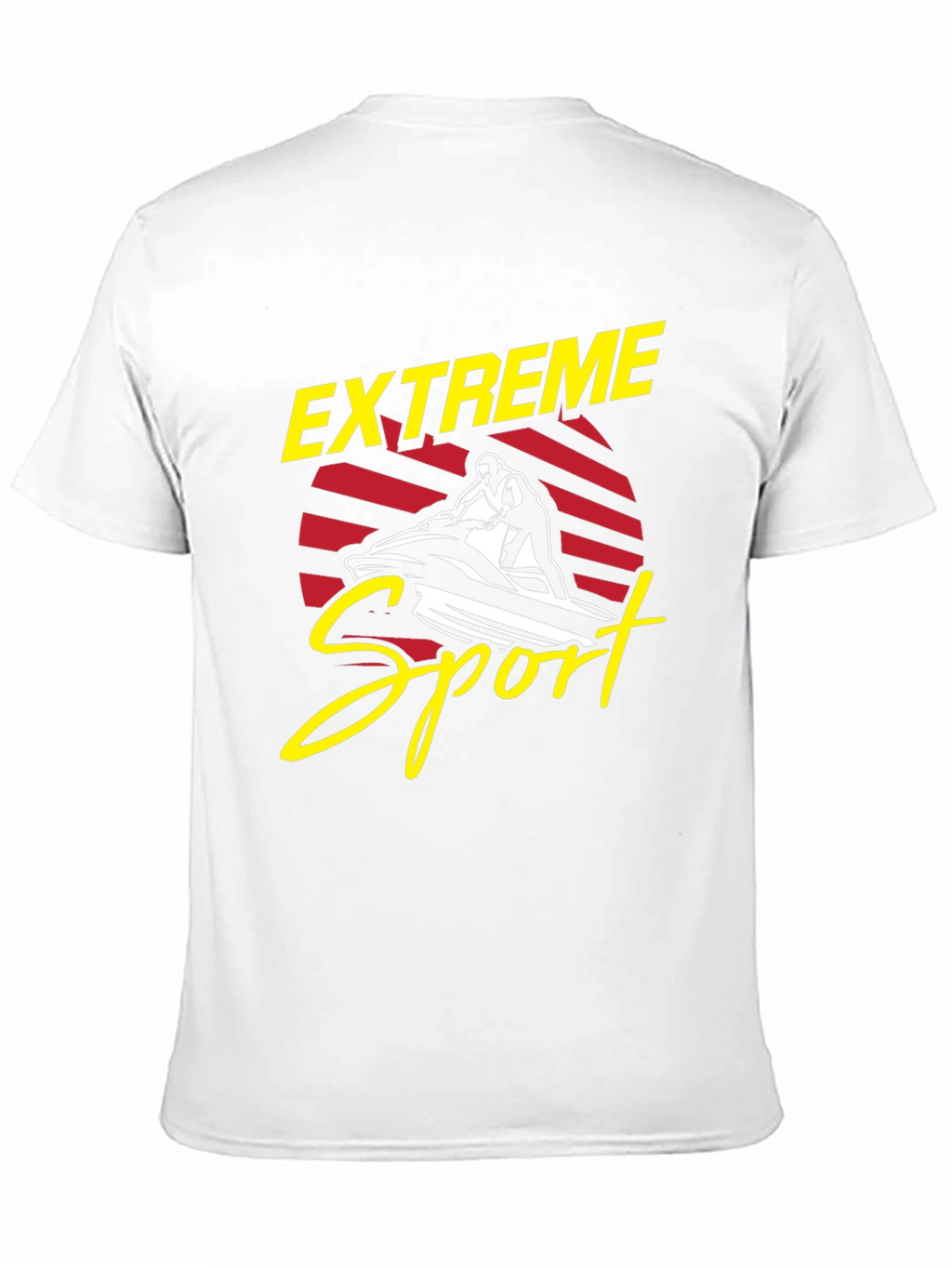 Extreme Sports Jet Ski Graphic T-Shirt