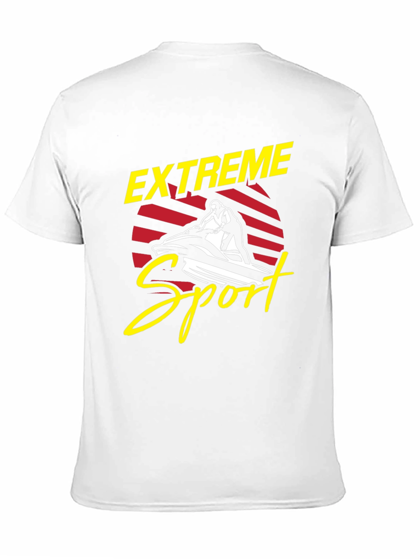 Extreme Sports Jet Ski Graphic T-Shirt