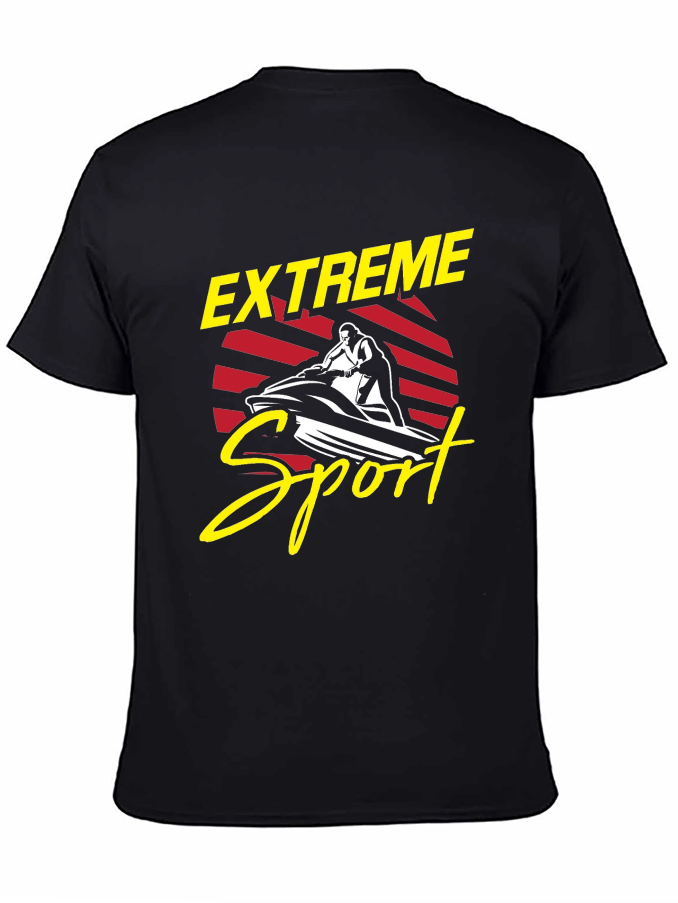 Extreme Sports Jet Ski Graphic T-Shirt