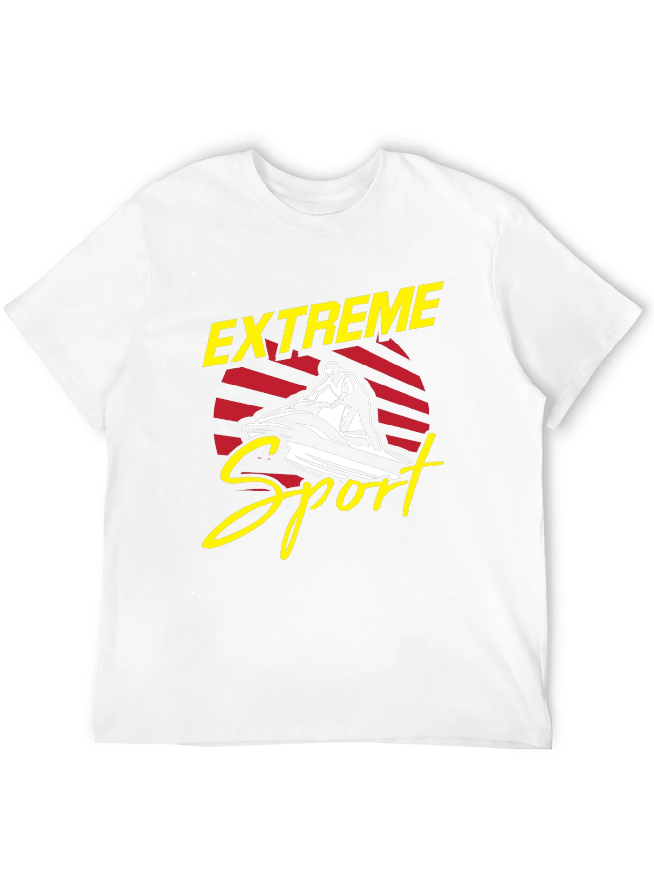 Extreme Sports Jet Ski Graphic T-Shirt