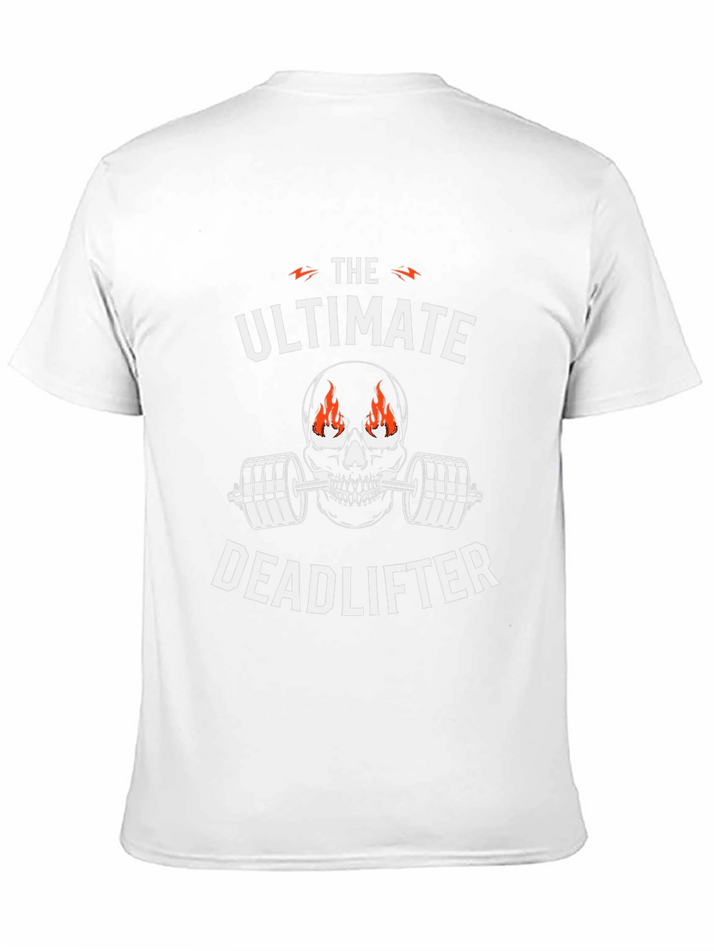 Ultimate Deadlifter Skull Graphic Tee - Powerlifting Shirt