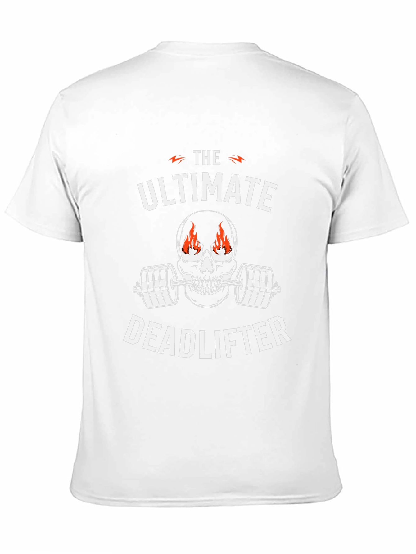 Ultimate Deadlifter Skull Graphic Tee - Powerlifting Shirt