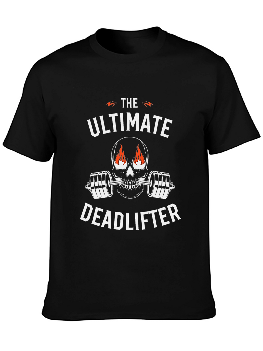 Ultimate Deadlifter Skull Graphic Tee - Powerlifting Shirt
