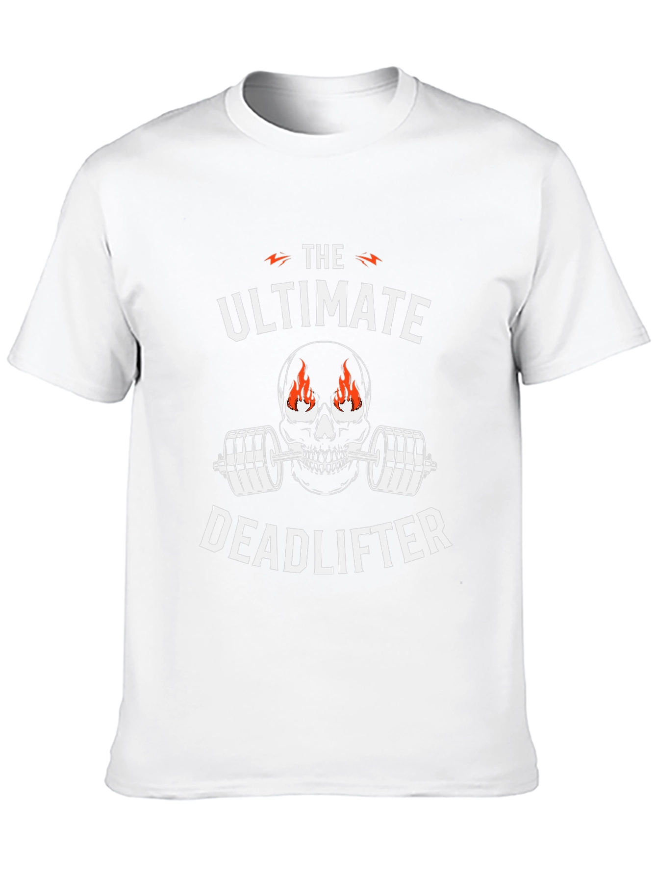 Ultimate Deadlifter Skull Graphic Tee - Powerlifting Shirt