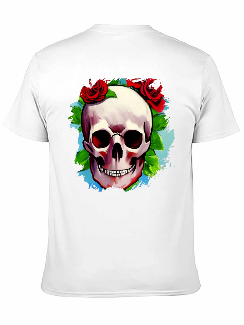 Skull & Roses Graphic T-Shirt