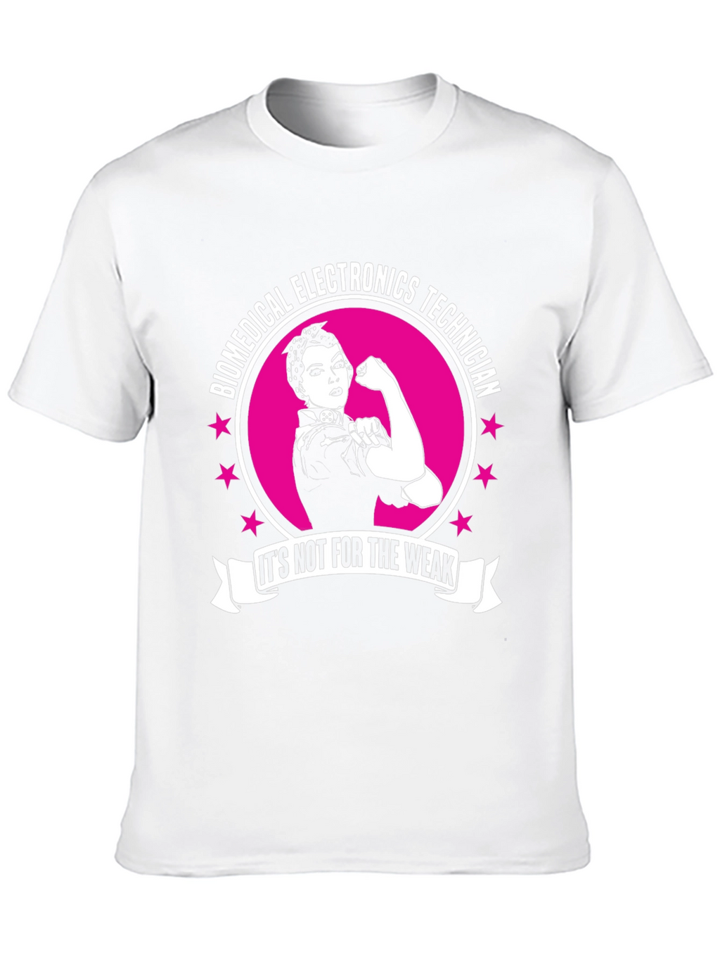 Biomedical Electronics Technician T-Shirt - Strong Woman Design