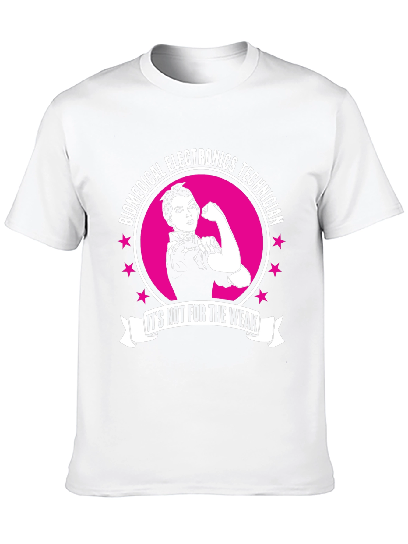 Biomedical Electronics Technician T-Shirt - Strong Woman Design