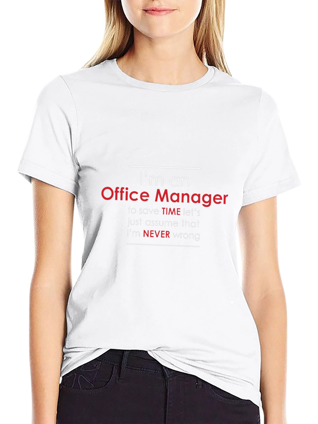 Im An Office Manager Mens Funny T-Shirt