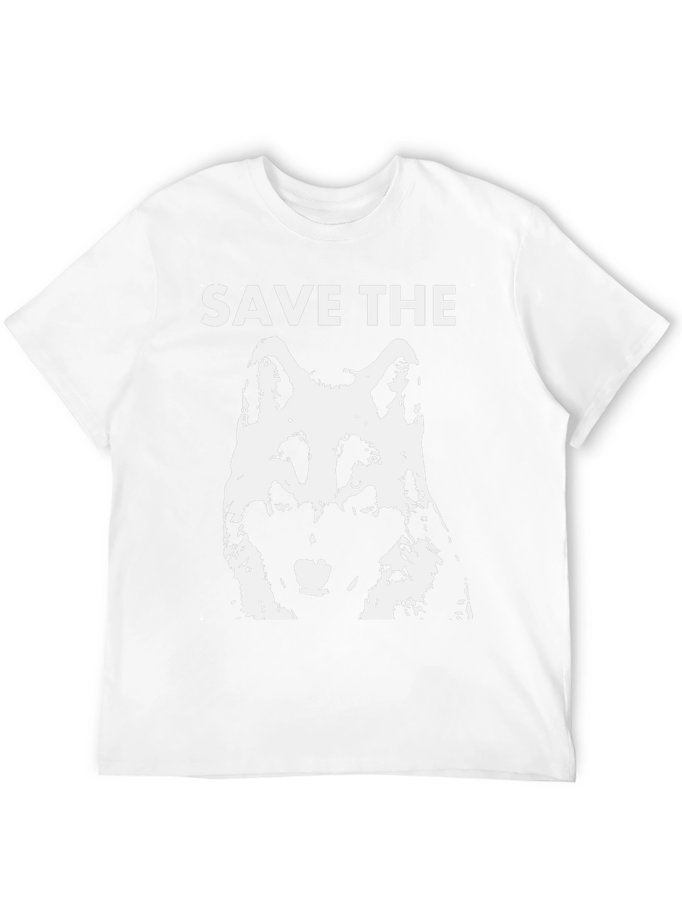 Save the Wolves Graphic T-Shirt