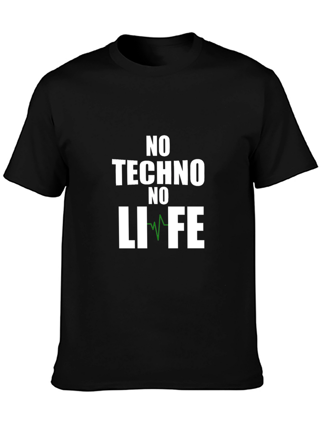 No Techno No Life Graphic T-Shirt