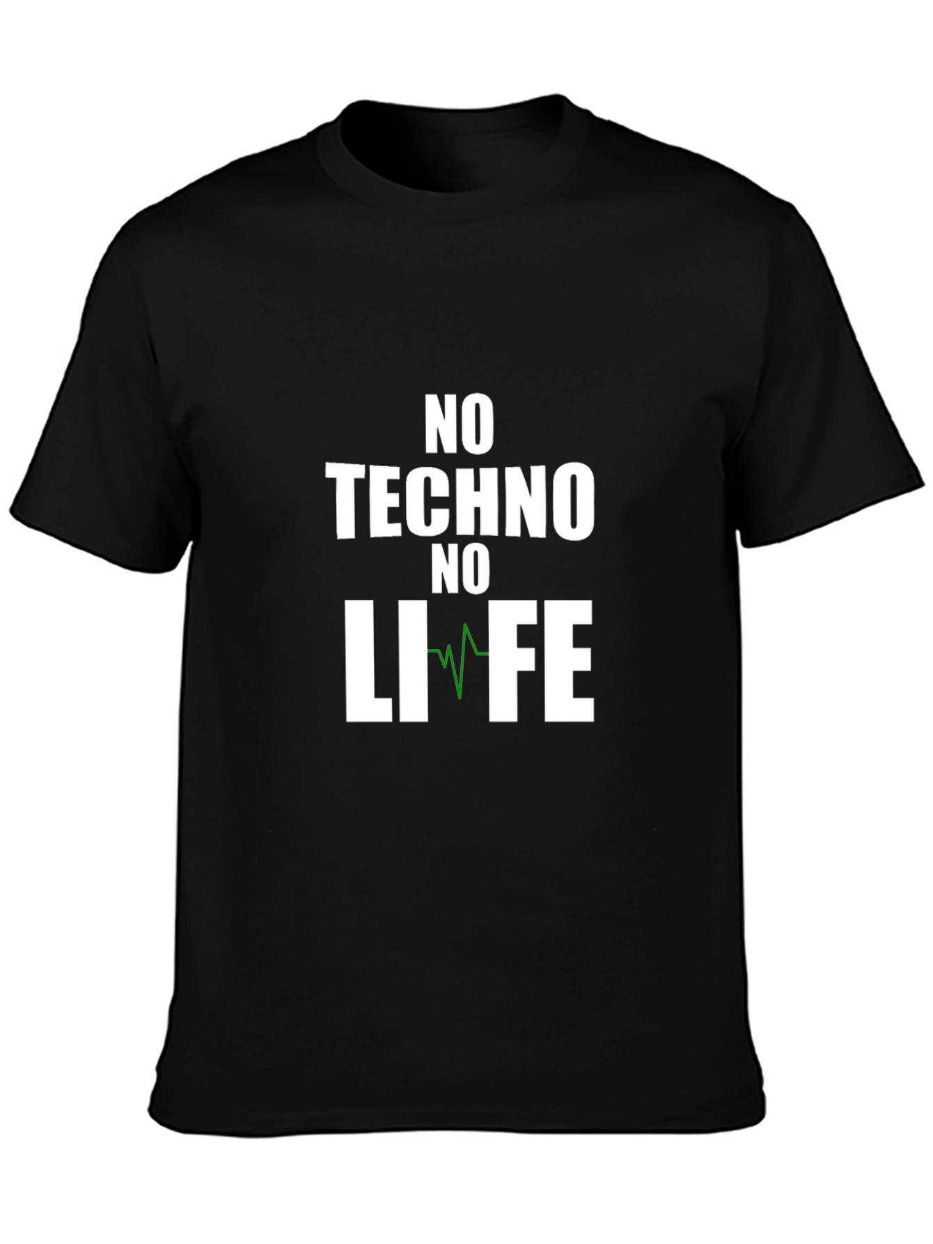 No Techno No Life Graphic T-Shirt