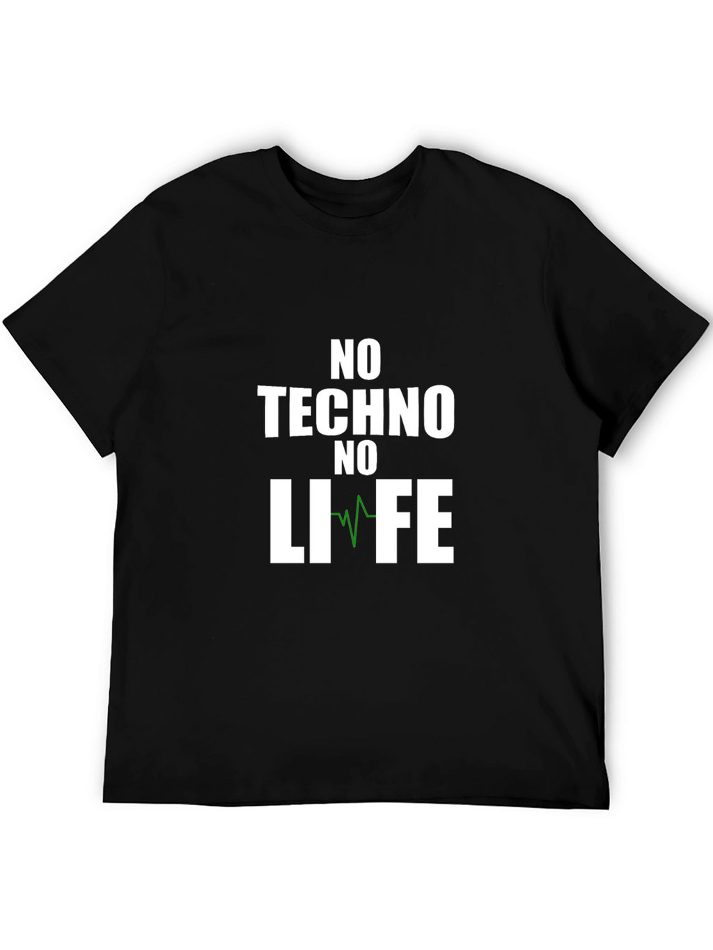 No Techno No Life Graphic T-Shirt