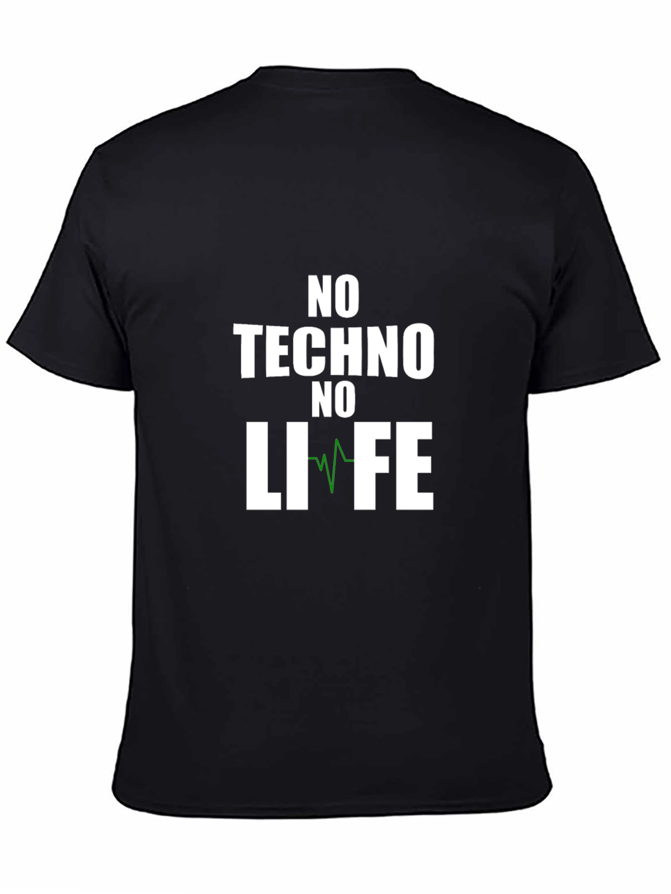 No Techno No Life Graphic T-Shirt