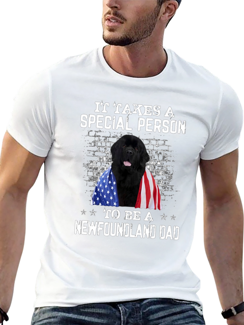 Newfoundland Dad T-Shirt - Special Person Tee
