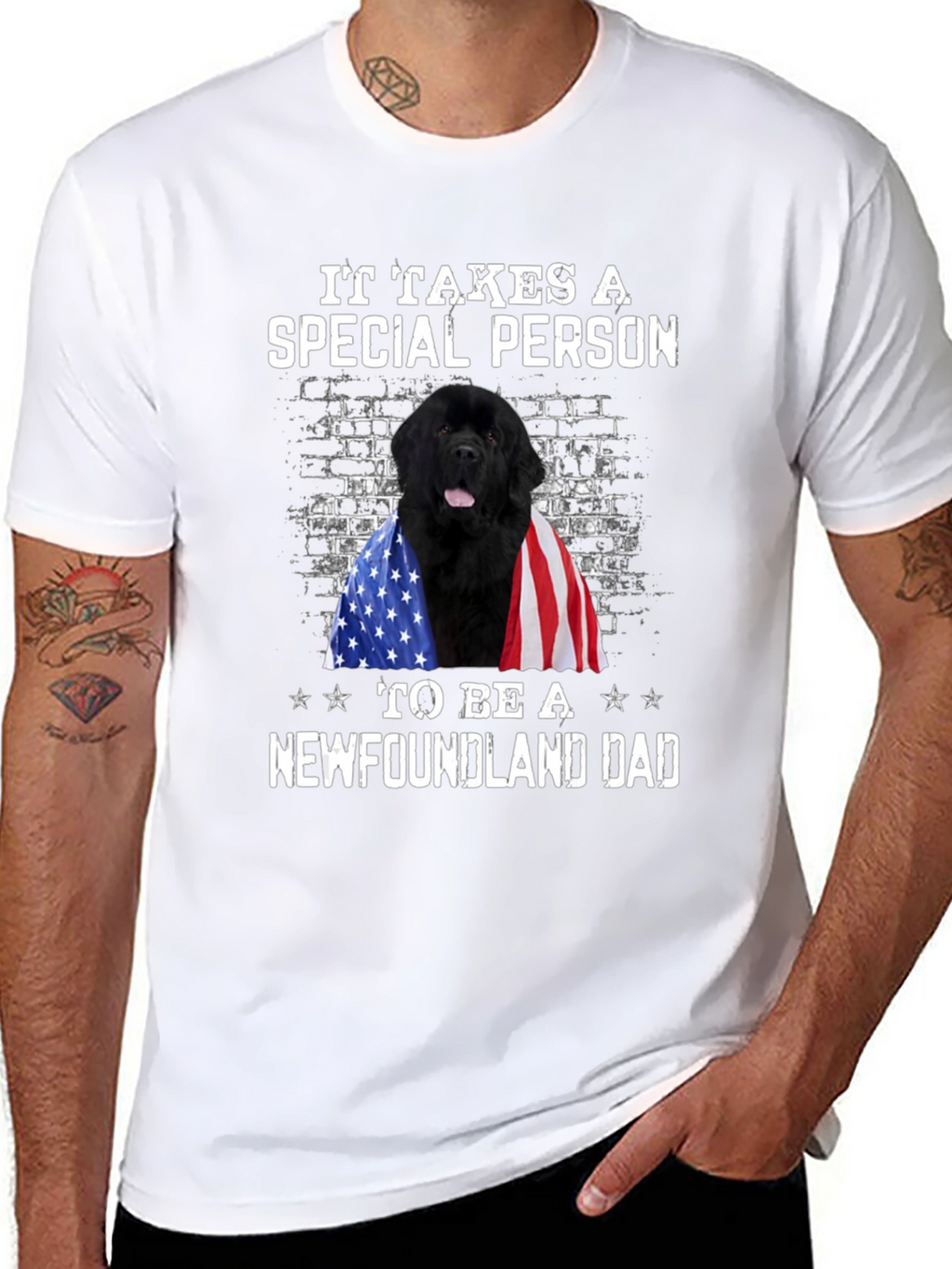 Newfoundland Dad T-Shirt - Special Person Tee