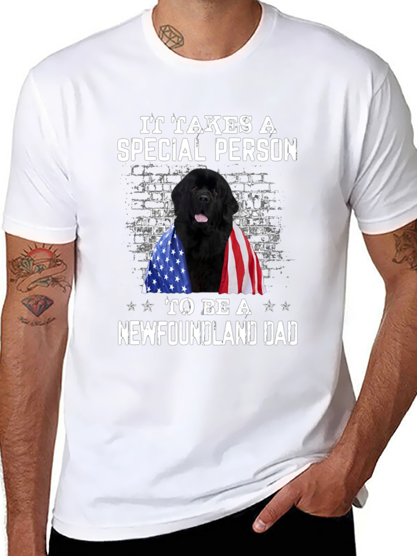 Newfoundland Dad T-Shirt - Special Person Tee