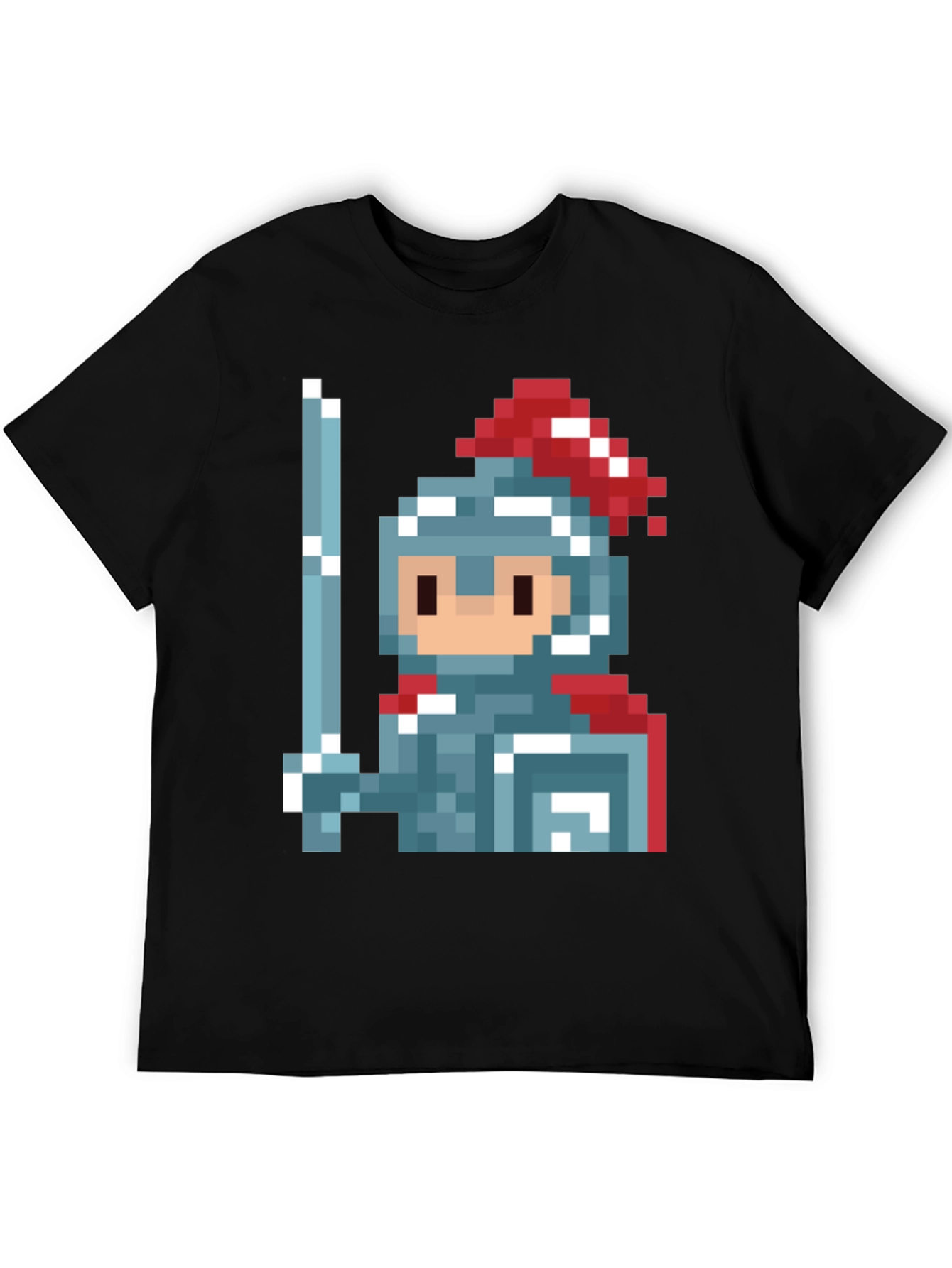 Pixel Knight T-Shirt - Retro Gaming Style