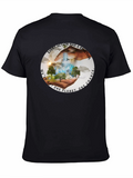 Eco-Conscious Black T-Shirt: Every Action Has A Reaction