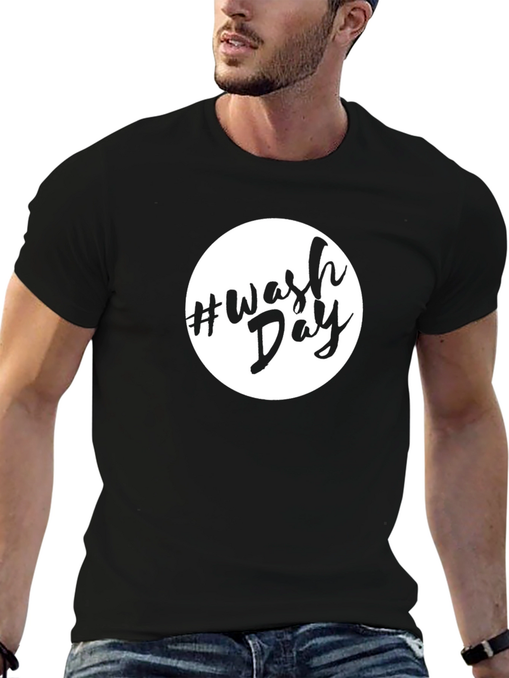 Wash Day Crew Neck T-Shirt