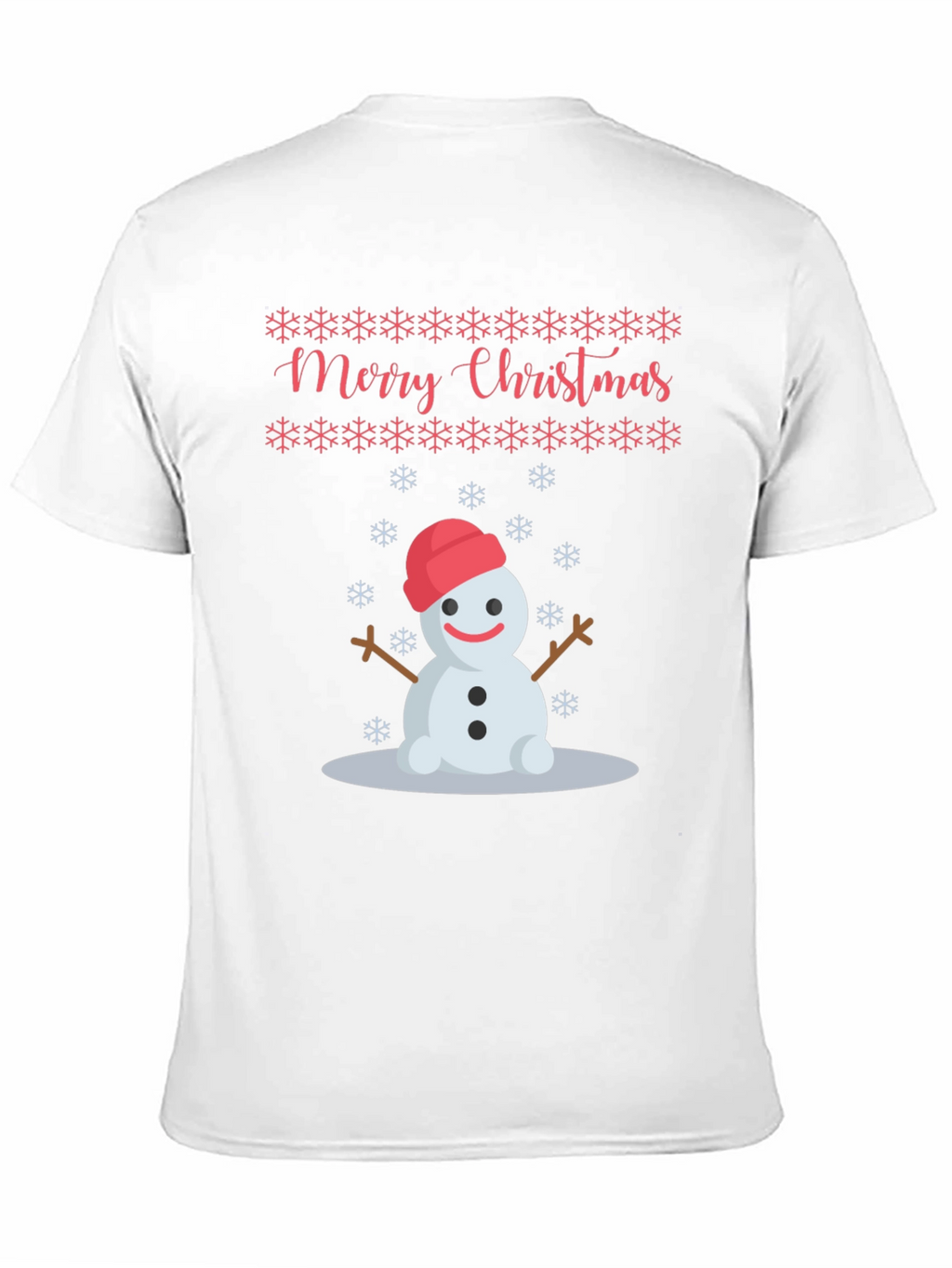 Festive Snowman Christmas T-Shirt