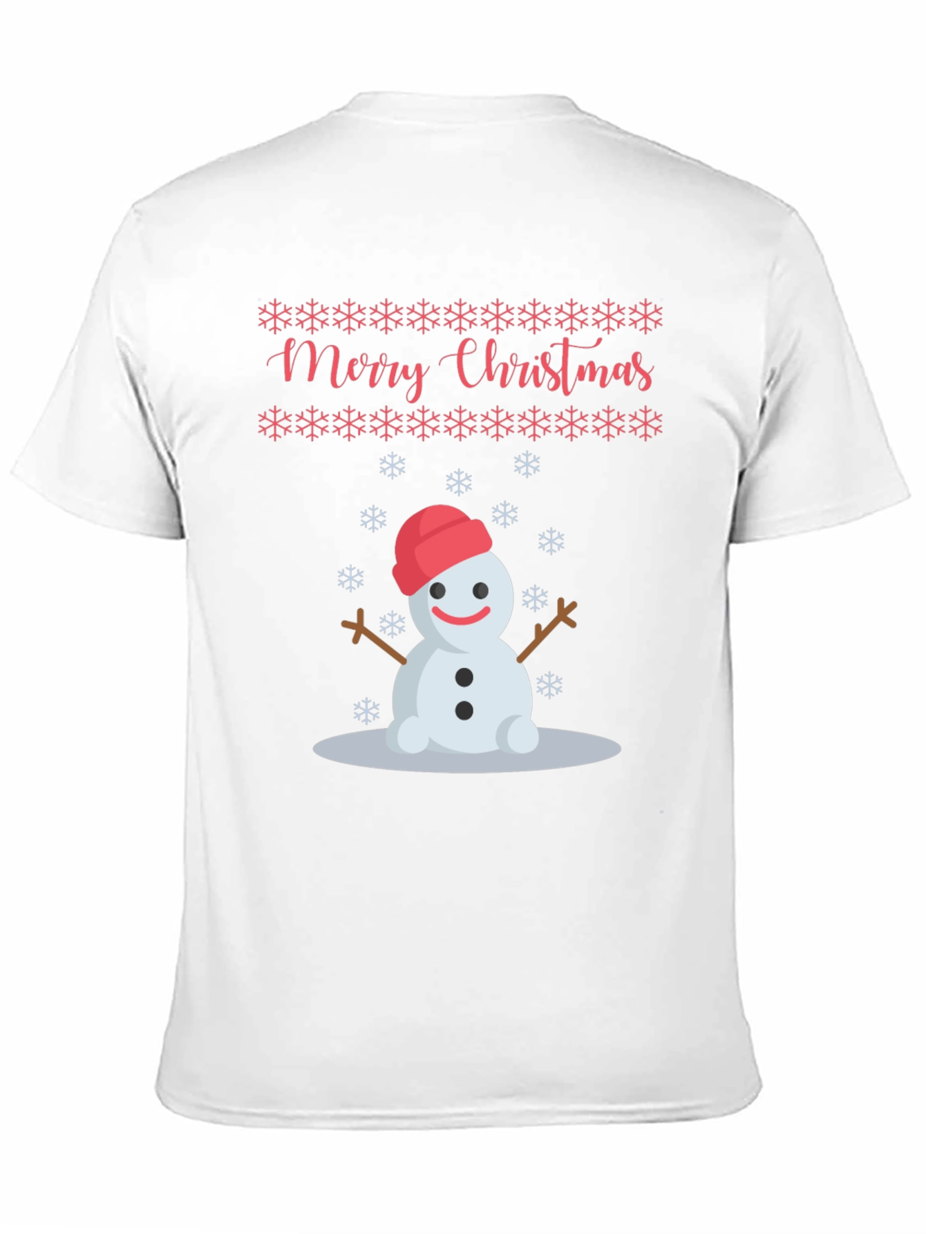 Festive Snowman Christmas T-Shirt