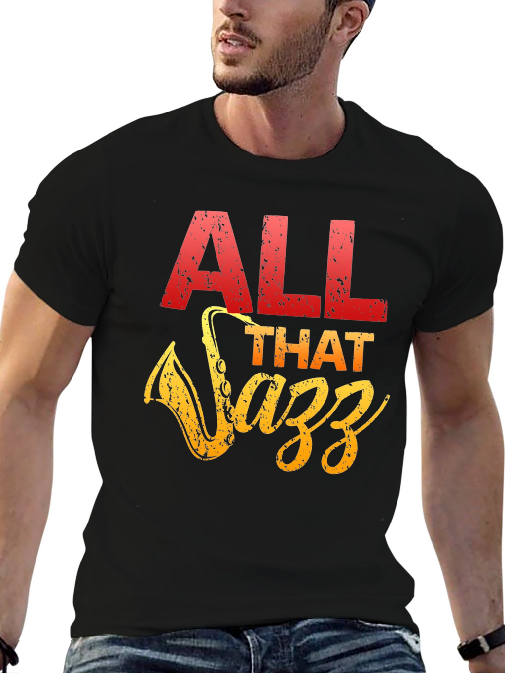 All That Jazz Graphic T-Shirt