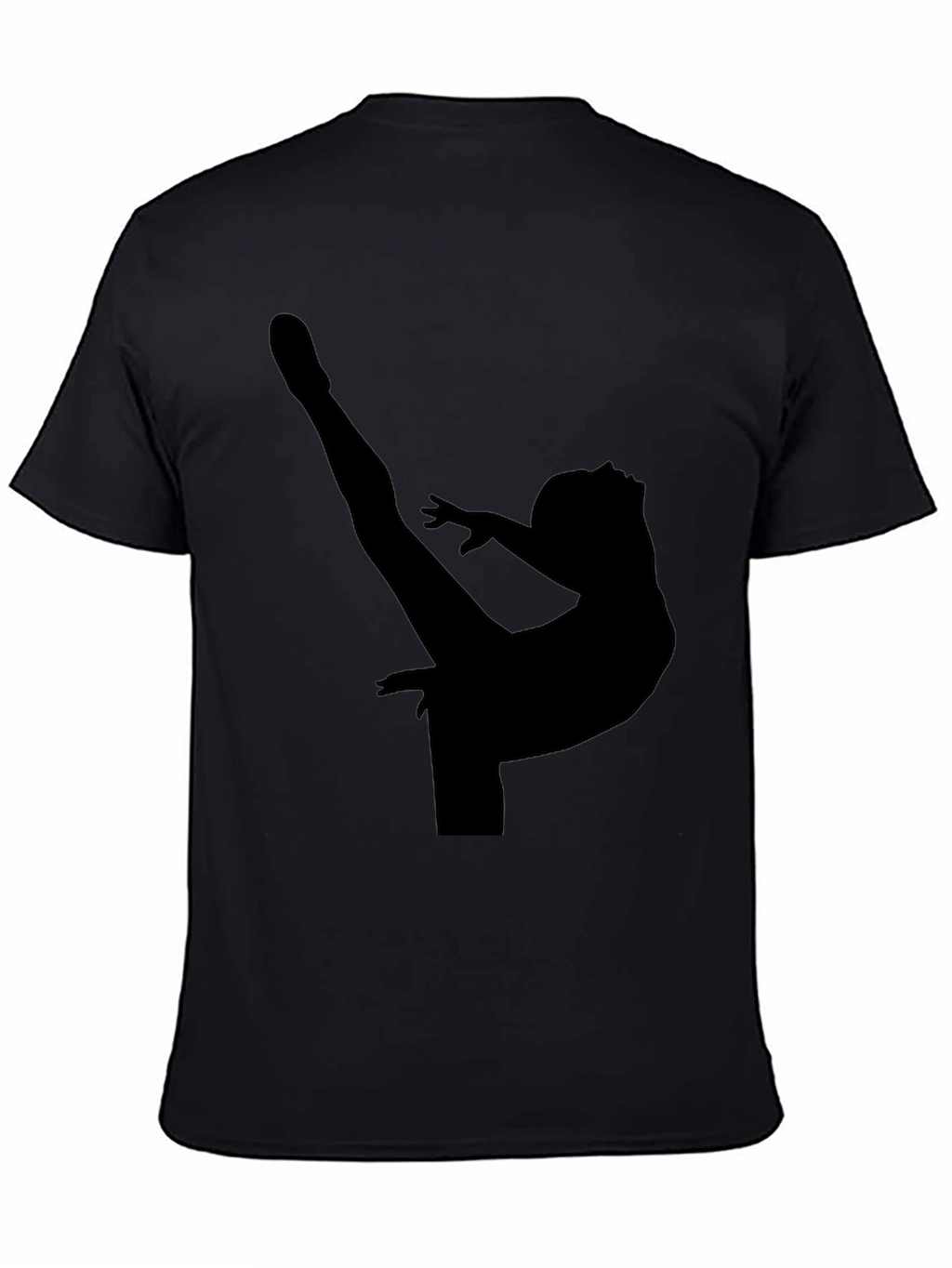 Gymnast Silhouette Graphic Tee