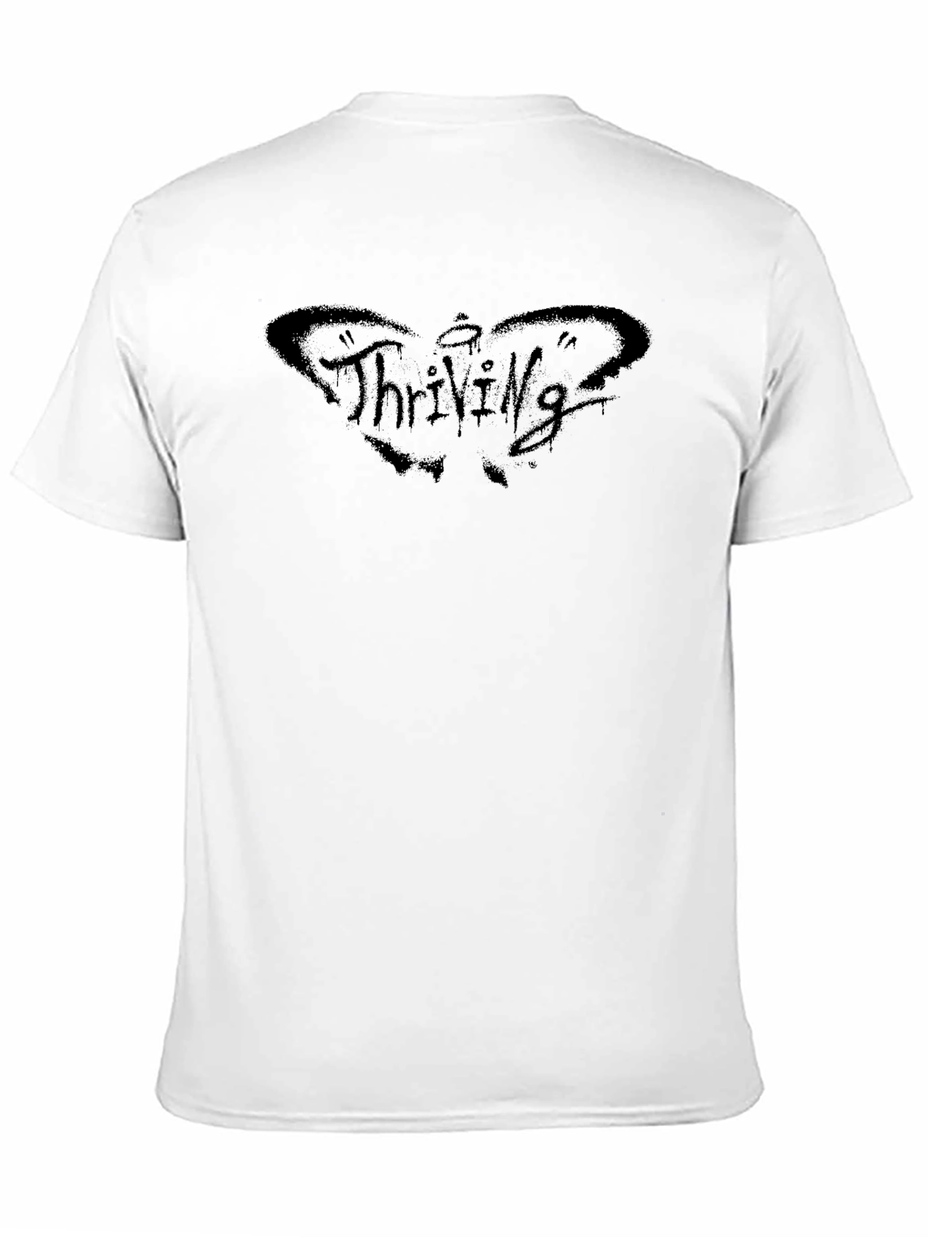 Thriving Butterfly Graphic Print T-Shirt