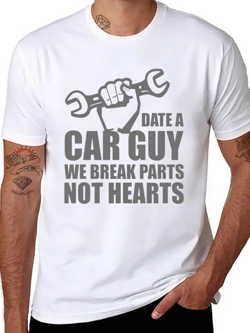 Date a Car Guy Graphic T-Shirt